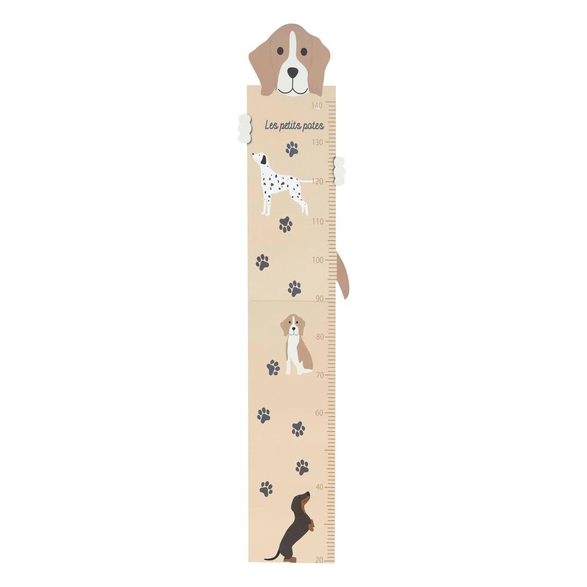 Voir la diapositive 1 : Atmosphera Kids Toise enfant chien  scott  140cm beige