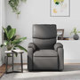 Voir la diapositive 3 : VIDAXL Fauteuil de massage inclinable Gris Similicuir