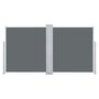 Voir la diapositive 4 : VIDAXL Auvent lateral retractable Anthracite 120 x 600 cm