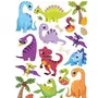 Graine créative Stickers gel 3D Dinosaures