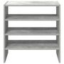 Voir la diapositive 4 : VIDAXL Etageres a chaussures 2 pcs empilable gris beton 60x30x30,5 cm