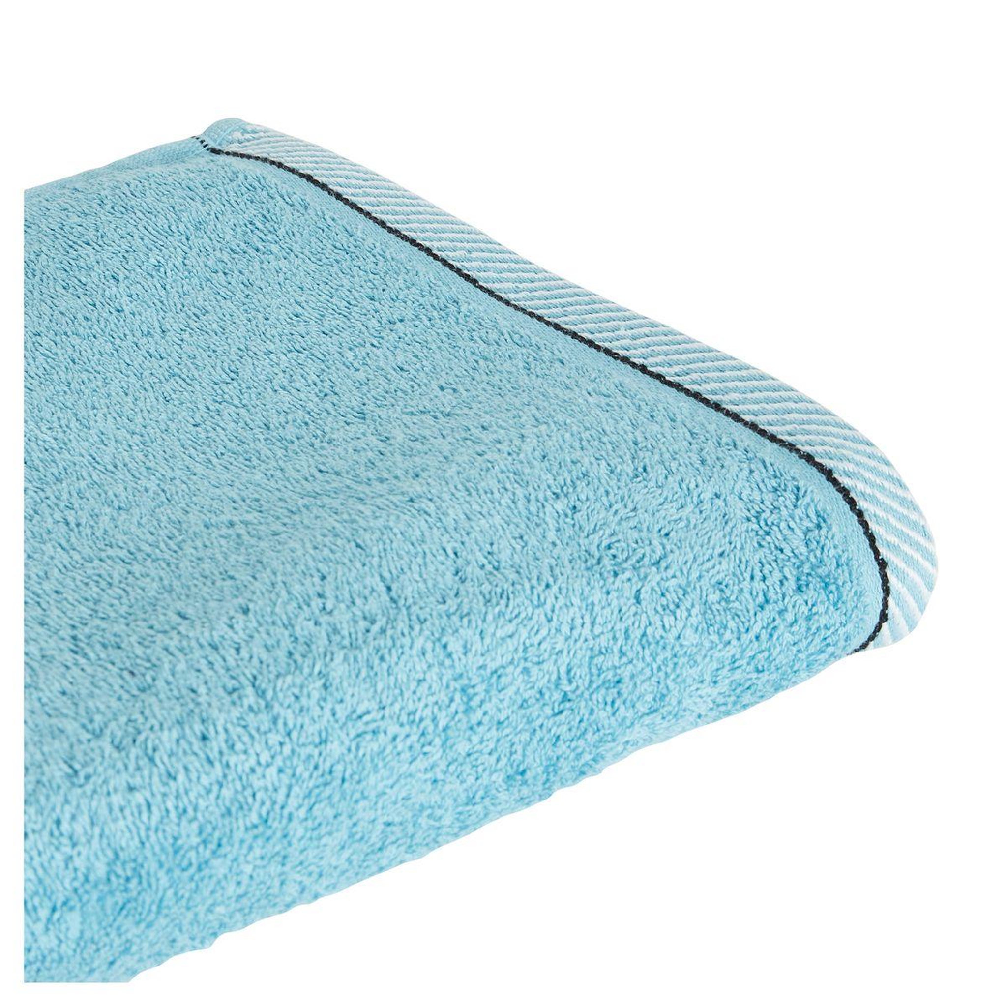 Voir la diapositive 2 : ACTUEL Serviette invité fantaisie en coton 500 g/m²