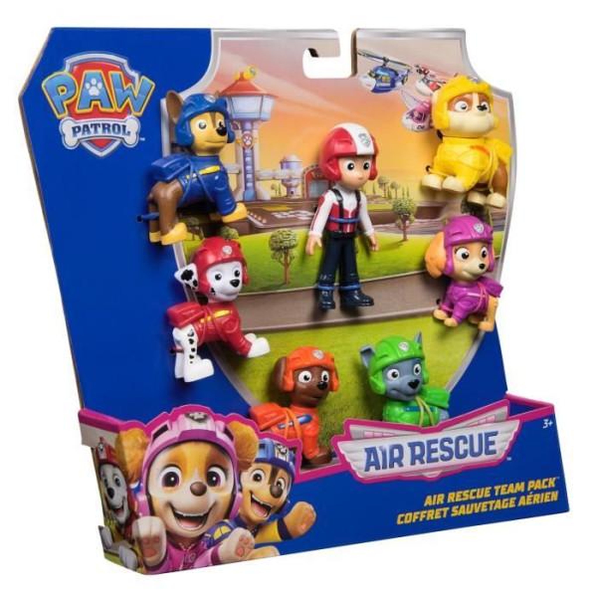 Voir la diapositive 6 : SpinMaster PAW Patrol Air Rescue Figure Pack