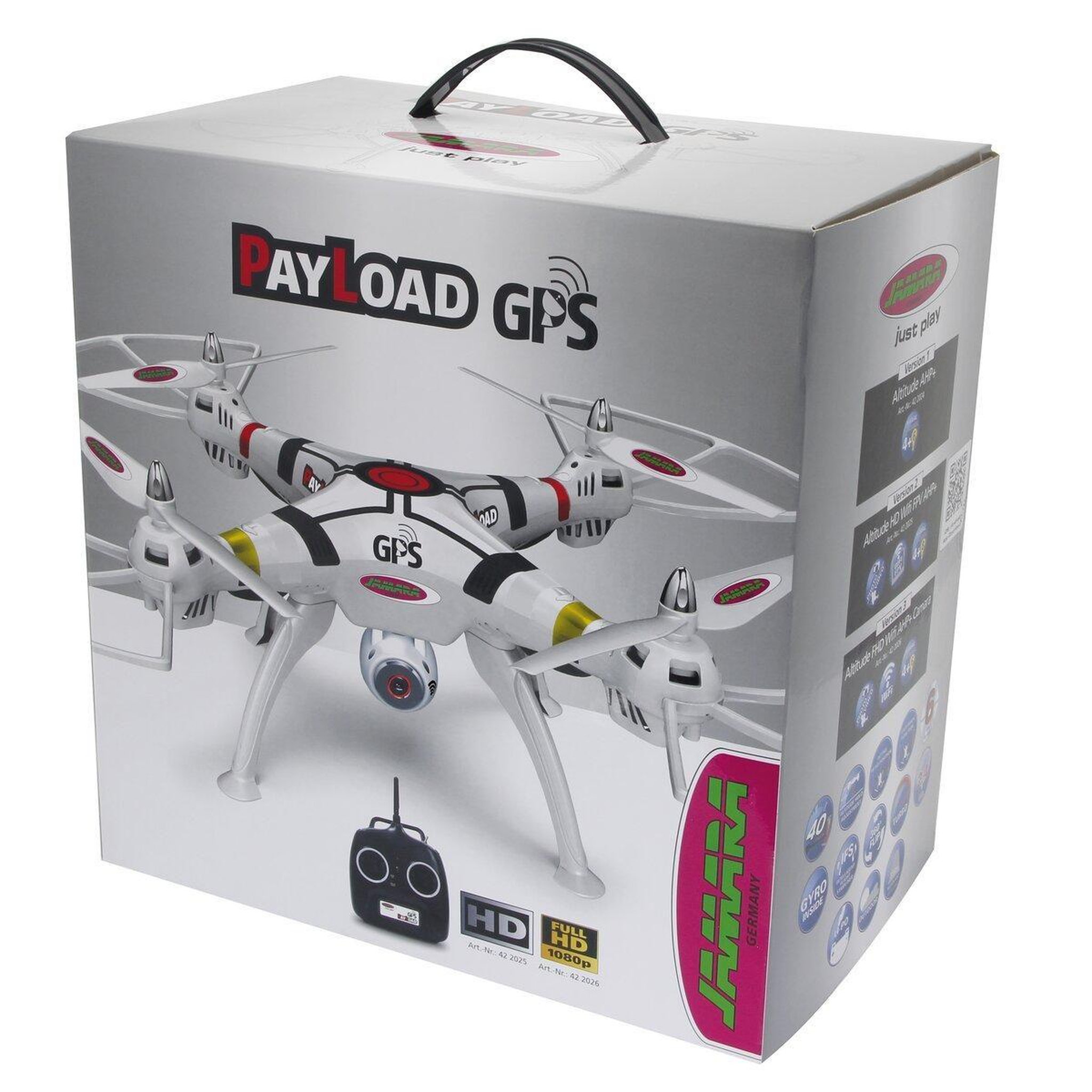 Voir la diapositive 2 : Jamara Payload gps drone altitude coming home