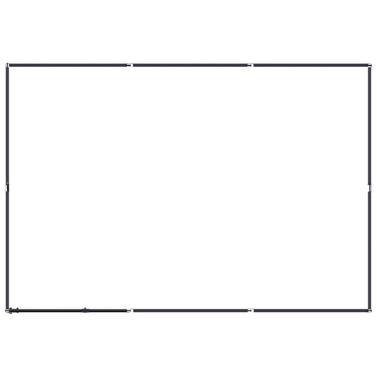 VIDAXL Chenil d'exterieur pour chiens Acier 5,53 m²