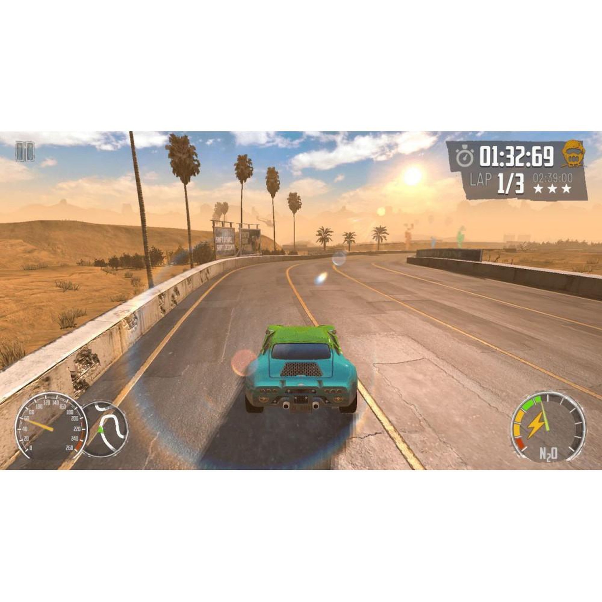Voir la diapositive 3 : Just for games Turbo Booster Racing - Kit (volants + jeu) - Jeu PS5