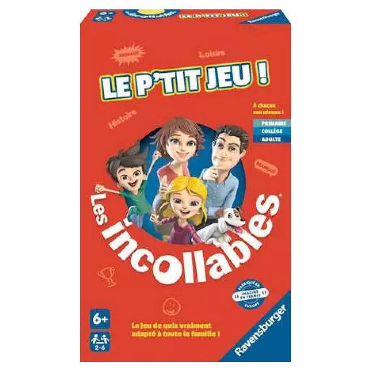 RAVENSBURGER Mini jeu Incollables Jeux enfants