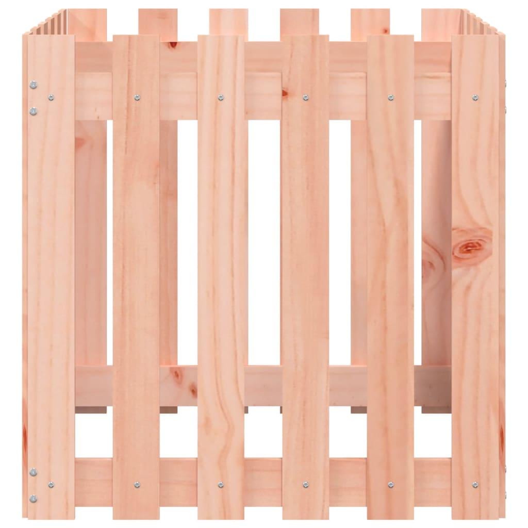 Voir la diapositive 5 : VIDAXL Jardiniere avec design de cloture 60x60x60 cm Douglas massif