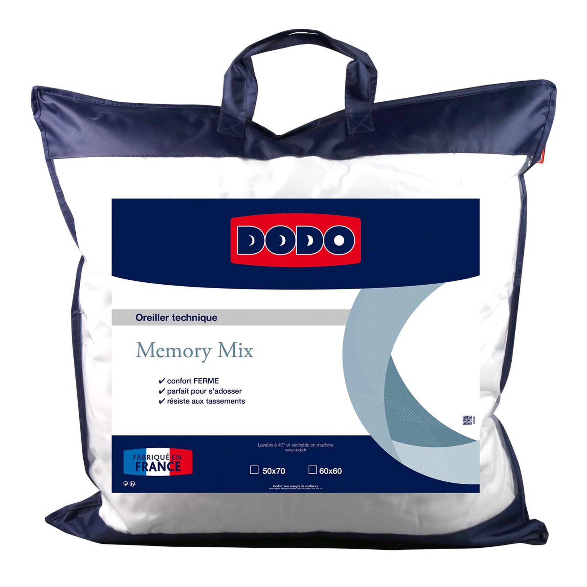 Voir la diapositive 3 : DODO Oreiller Memory Mix
