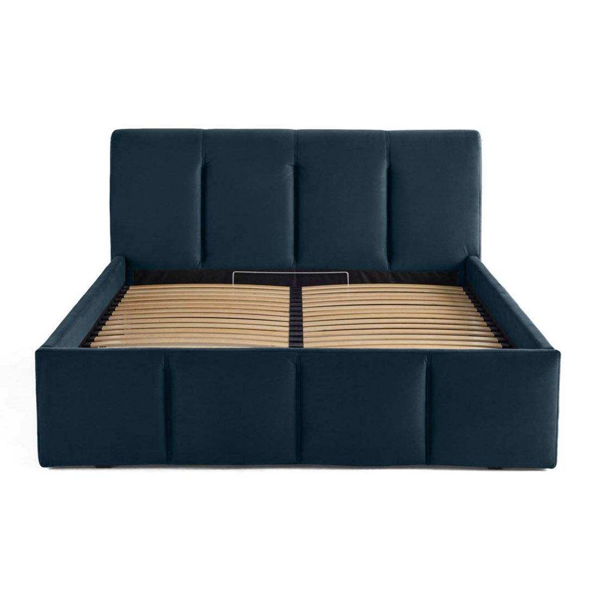 LISA DESIGN Elysia - lit coffre - 140x190 - en velours - sommier inclus