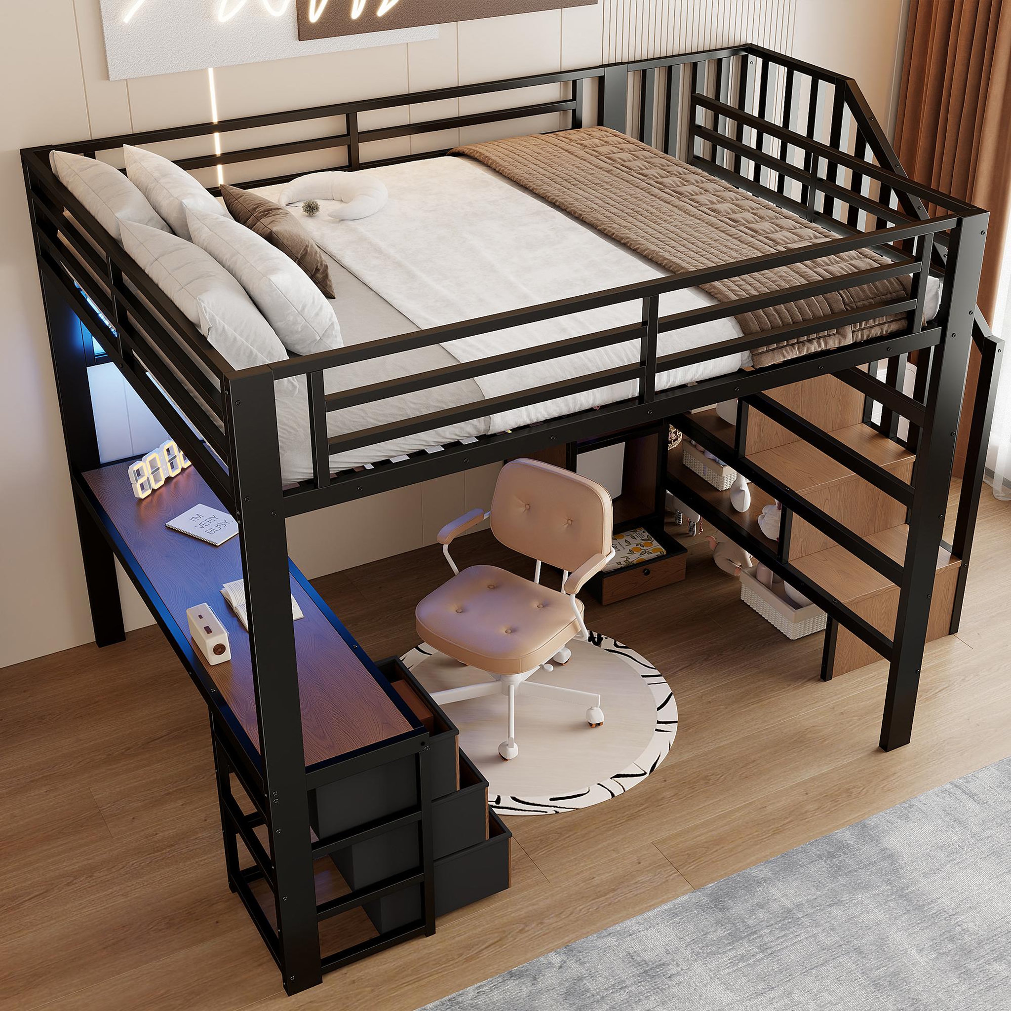 Voir la diapositive 5 : MERAX Lit mezzanine