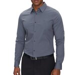 CALVIN KLEIN JEANS Chemise  Foncé Homme Calvin Klein Jeans Solid. Coloris disponibles : Gris