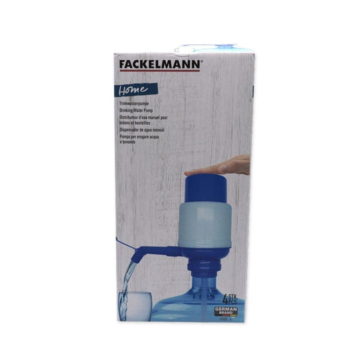 Fackelmann Distributeur d'eau manuel pour bidons et bouteilles Fackelmann Tecno