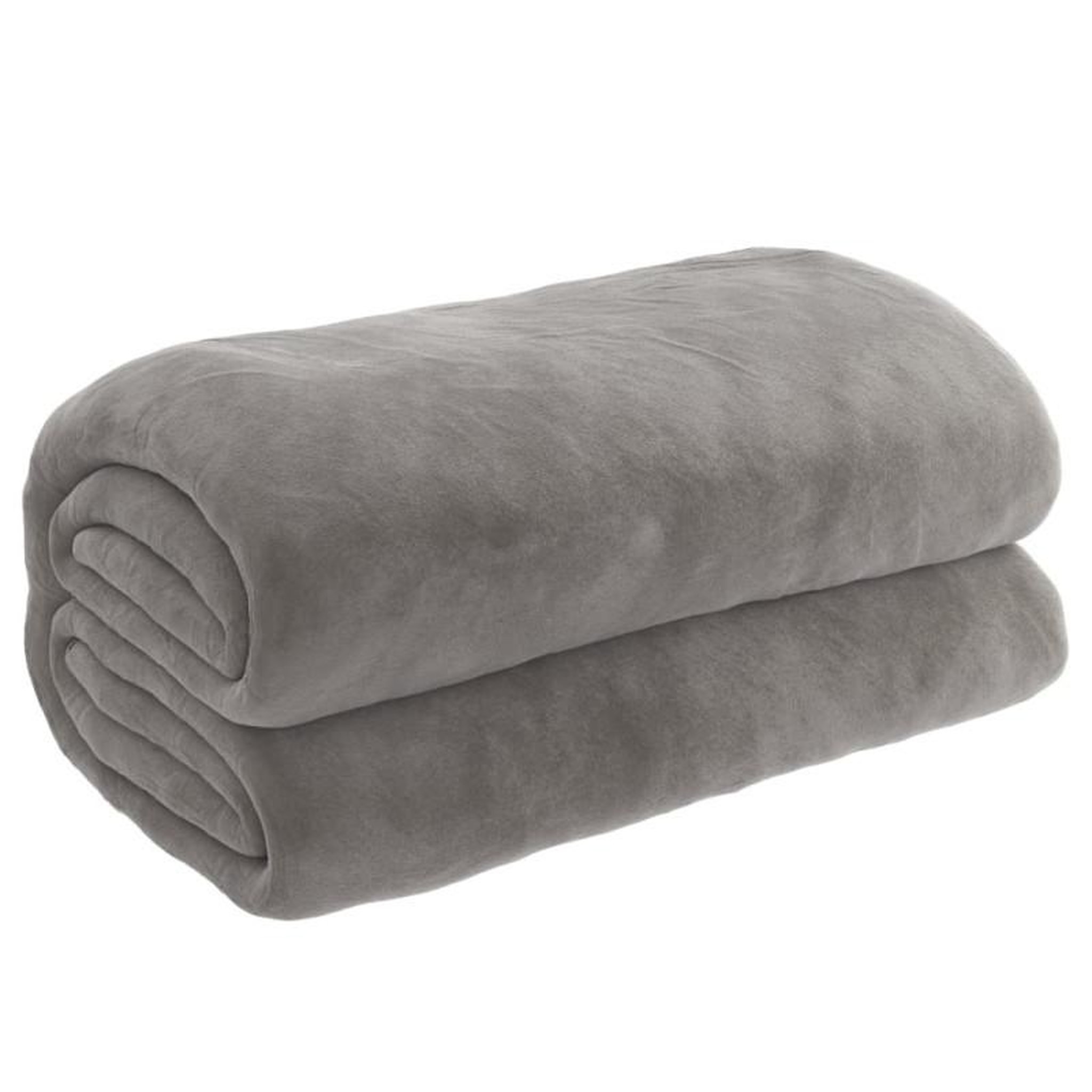 Voir la diapositive 2 : VIDAXL Couverture lestée avec housse Gris 138x200 cm 6 kg Tissu