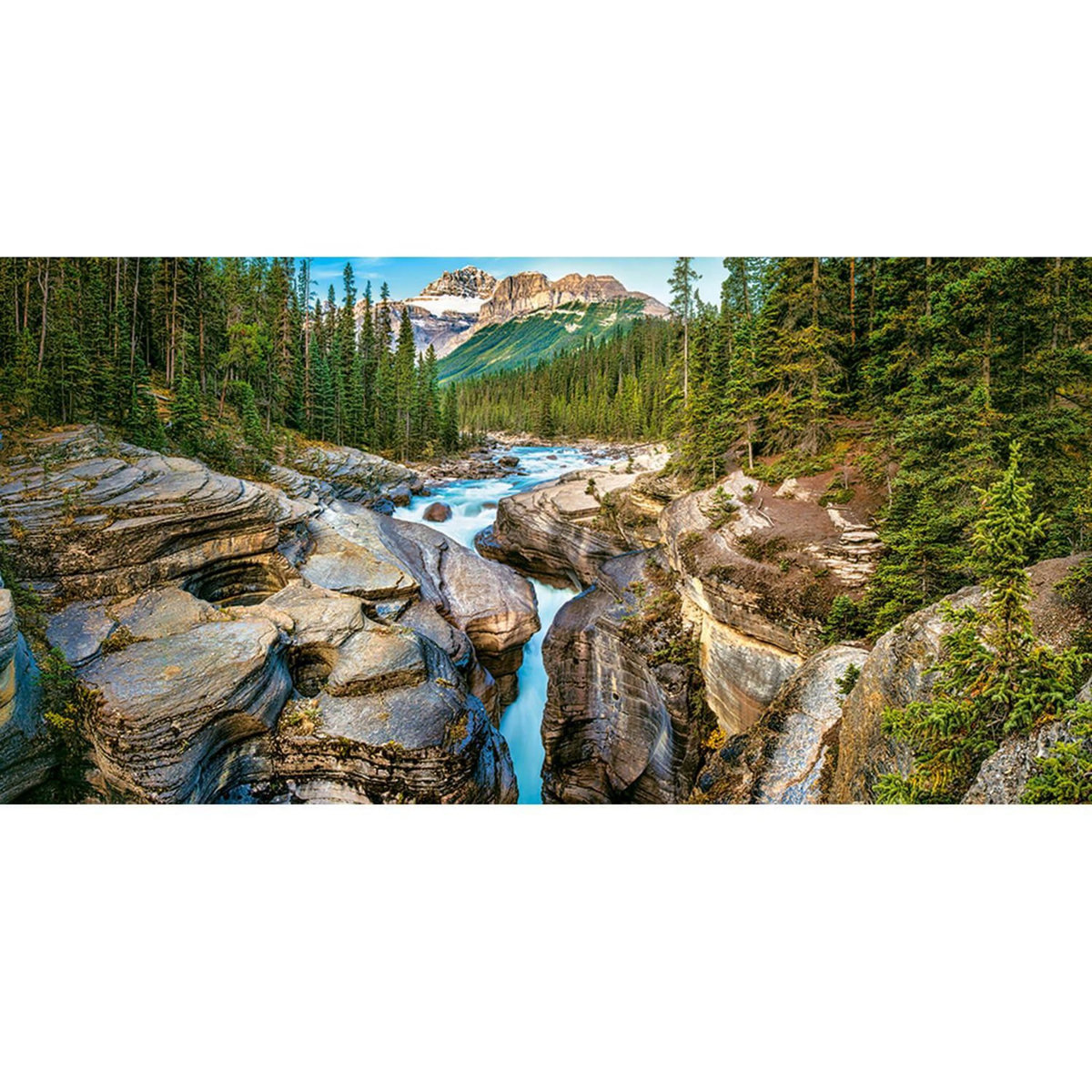 Castorland Puzzle 4000 pièces : Canyon Mistaya, parc national Banff, Canada