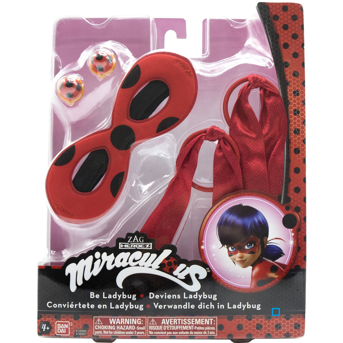 BANDAI Accessoires de déguisement Miraculous Ladybug 