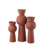 Voir la diapositive 2 : Paris Prix Vase Déco en Métal  Lise  51cm Rouille