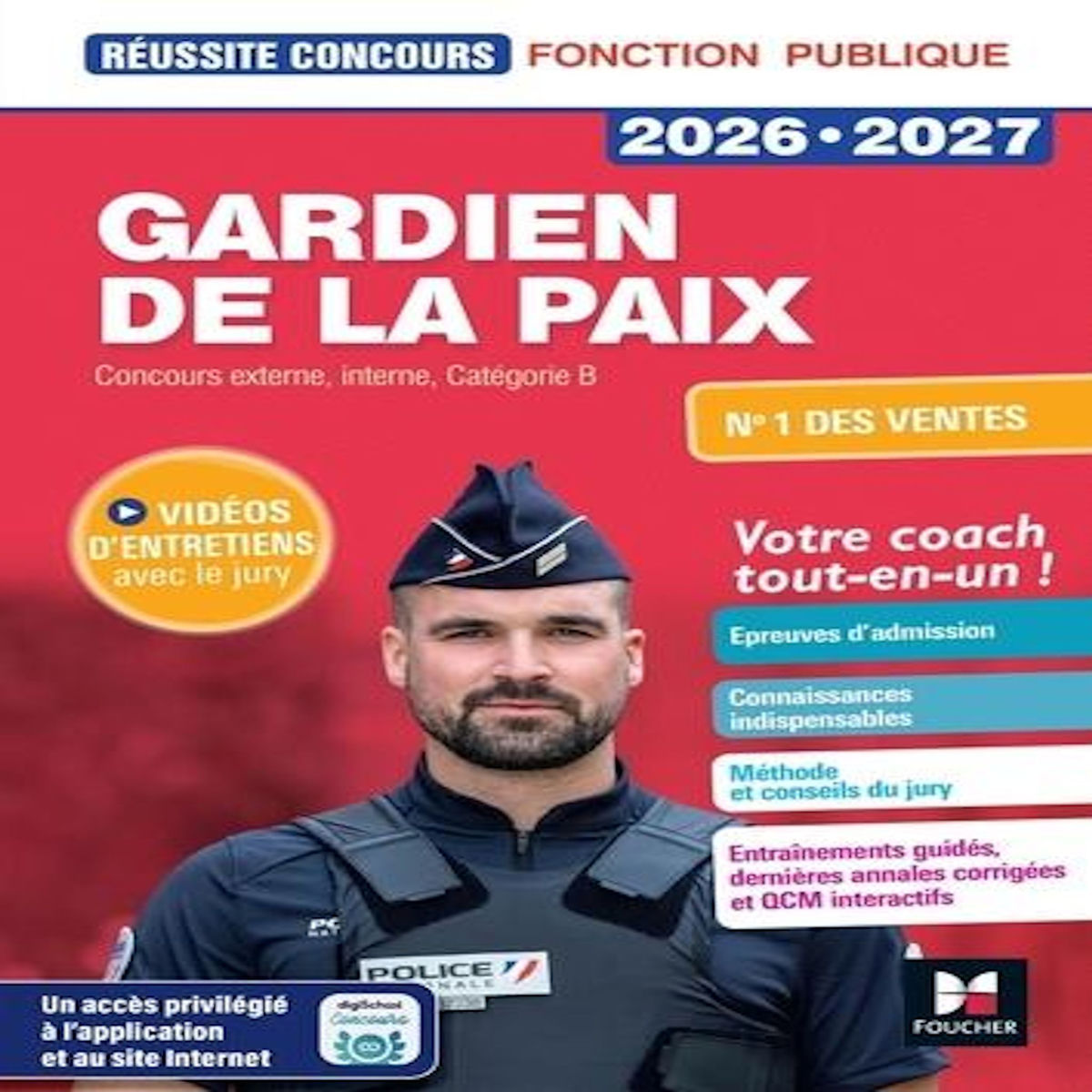 GARDIEN DE LA PAIX. CONCOURS EXTERNE, INTERNE, CATEGORIE B, EDITION 2026-2027, Abdoul-Dorion Florence