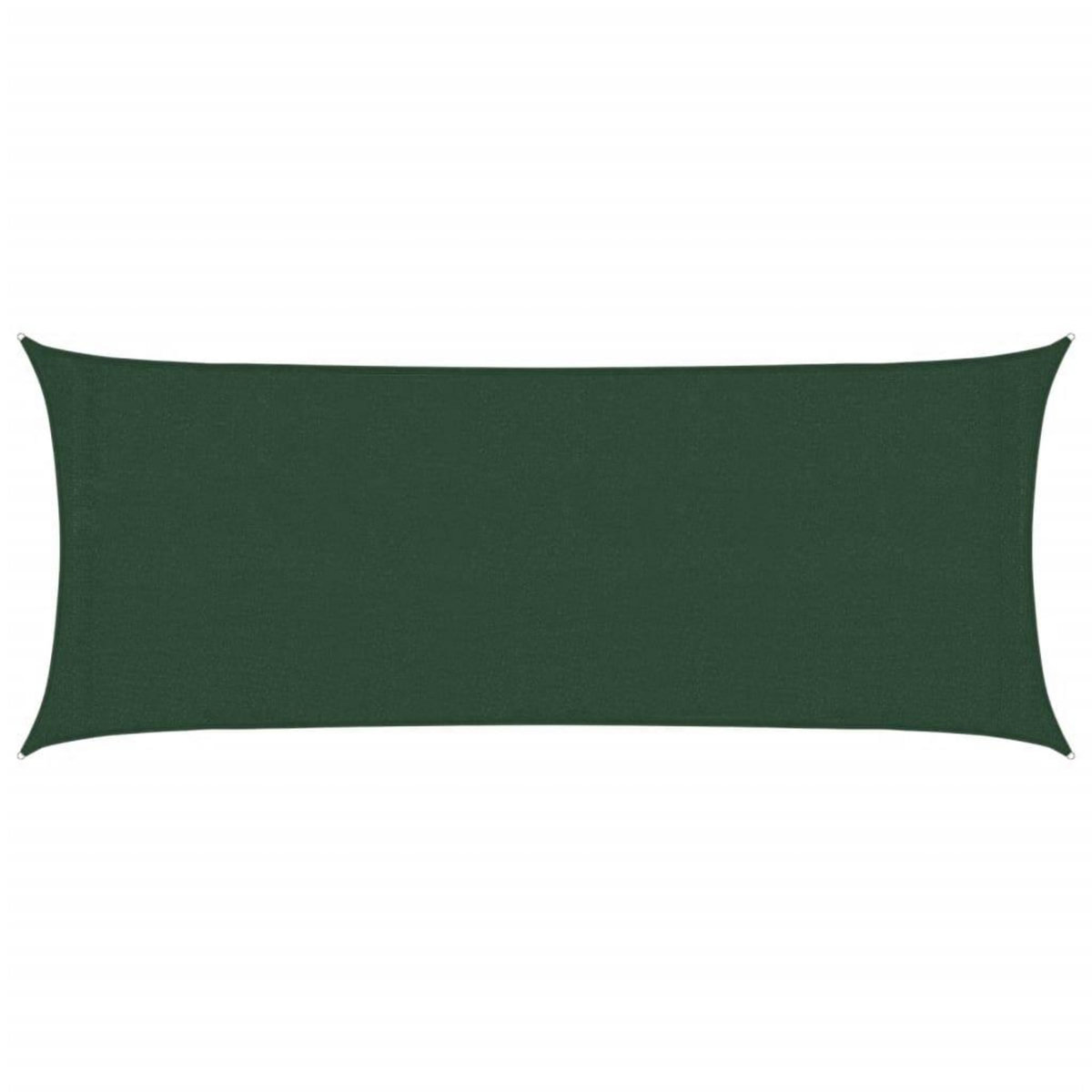 VIDAXL Voile d'ombrage 160 g/m^2 Vert fonce 2x4,5 m PEHD