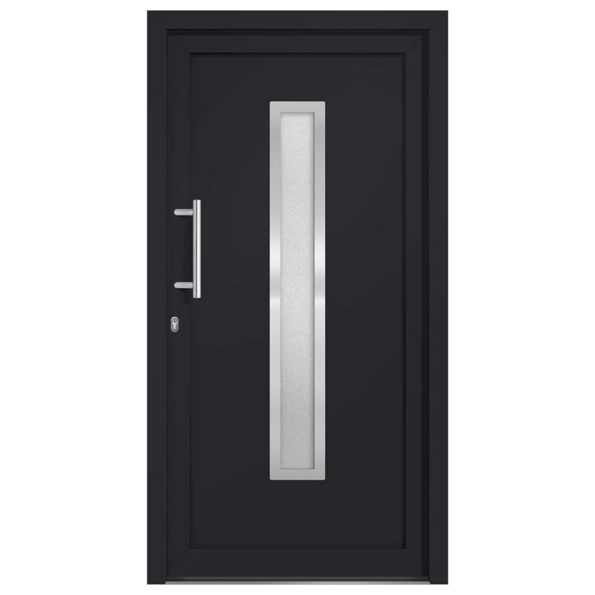 VIDAXL Porte d'entree Anthracite 98x208 cm