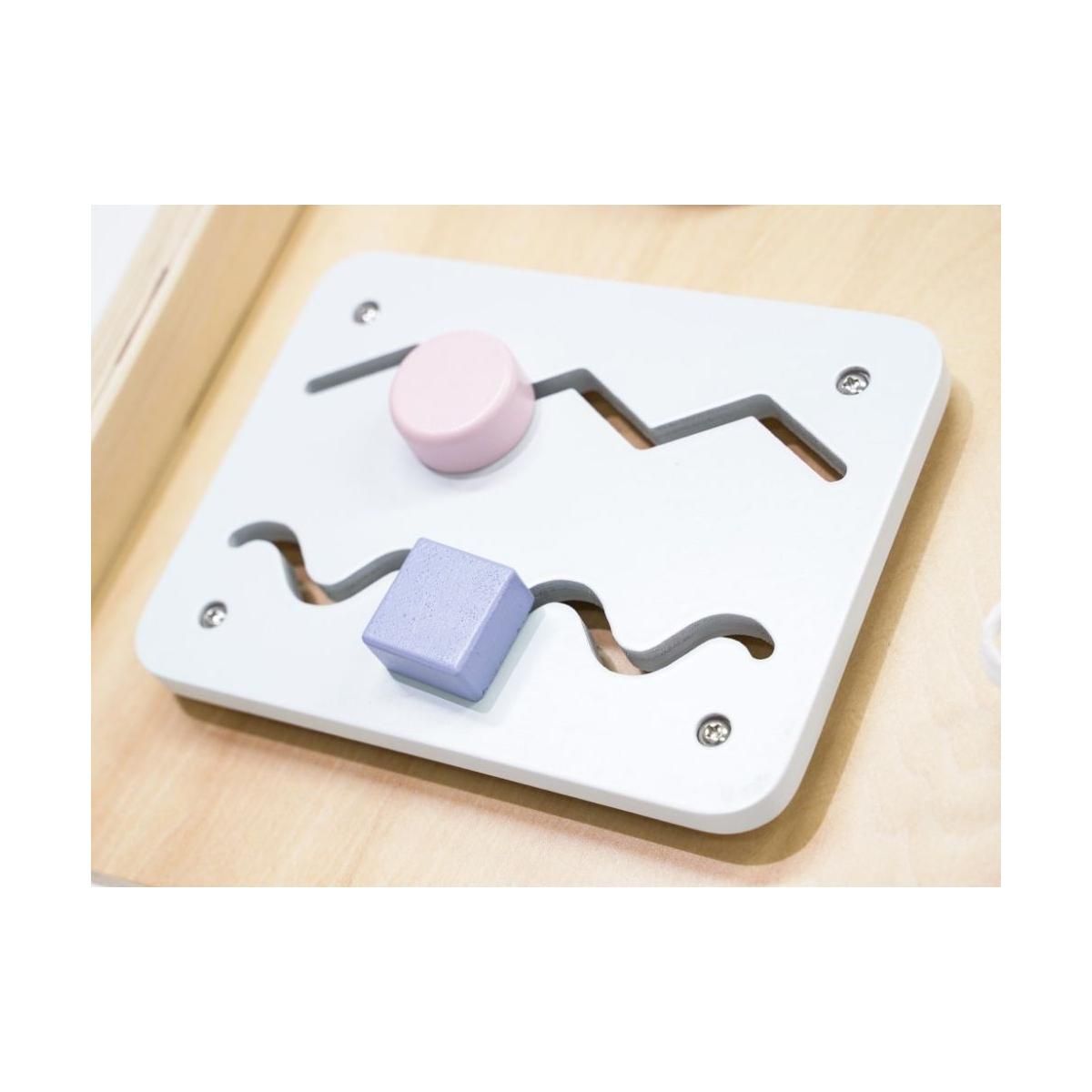 ELINELI Triangle Pikler 3en1 + planche et table d'activité