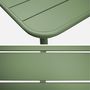 Voir la diapositive 6 : SWEEEK Table de jardin métal 4 places, Amelia L 120 x 70 x 72,5cm