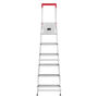 Voir la diapositive 4 : HAILO MS LINE - Escabeau ménager pliable en aluminium 6 marches ultra léger Hailo L50