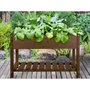 Voir la diapositive 3 : ESSCHERT DESIGN Carré potager en bois marron L - Esschert Design