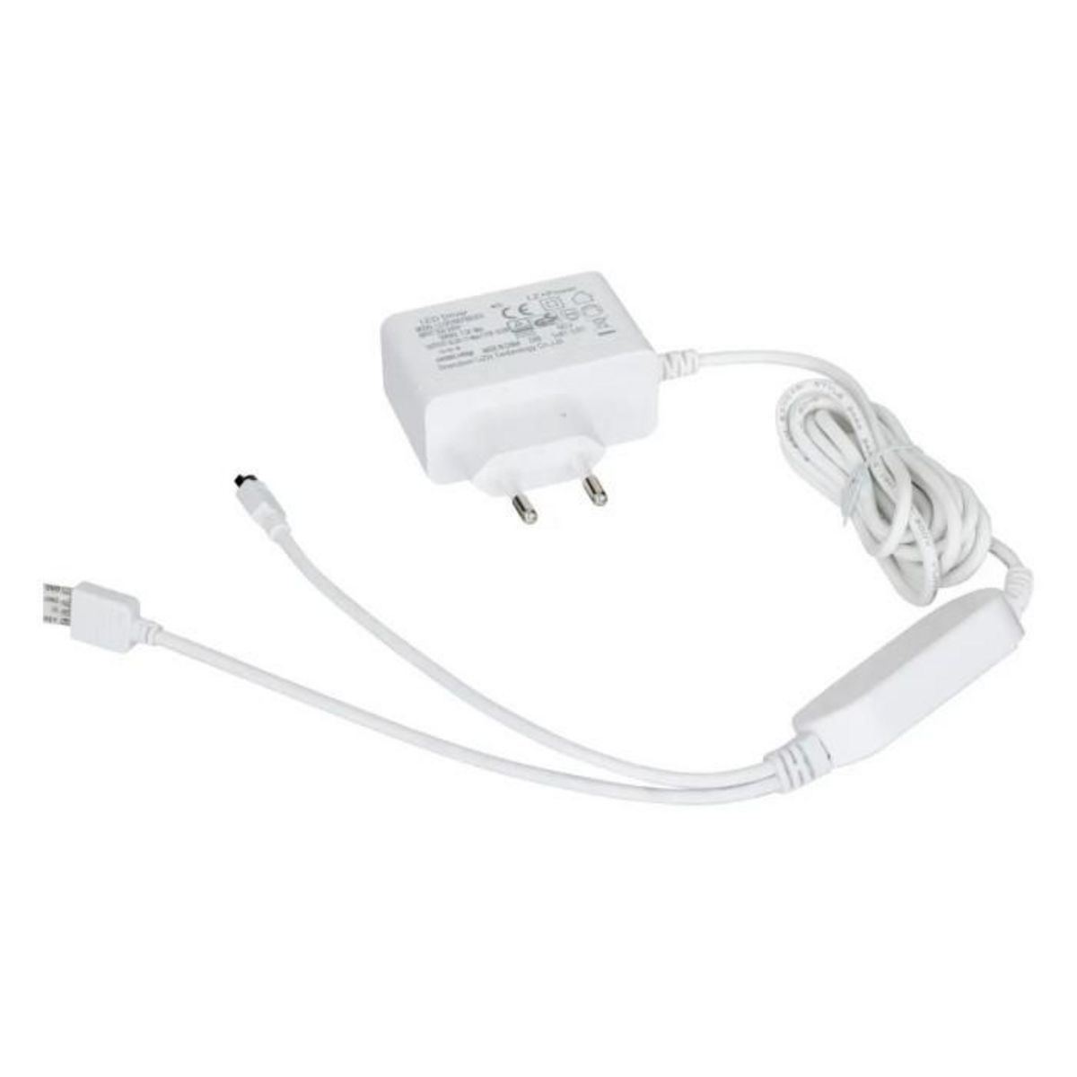 ATMOSPHERA Ruban 150 LED  Prise Secteur  500cm Blanc