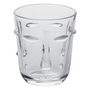 Voir la diapositive 2 : SECRET DE GOURMET Lot de 6 Gobelets Bas  Visage  30cl Transparent