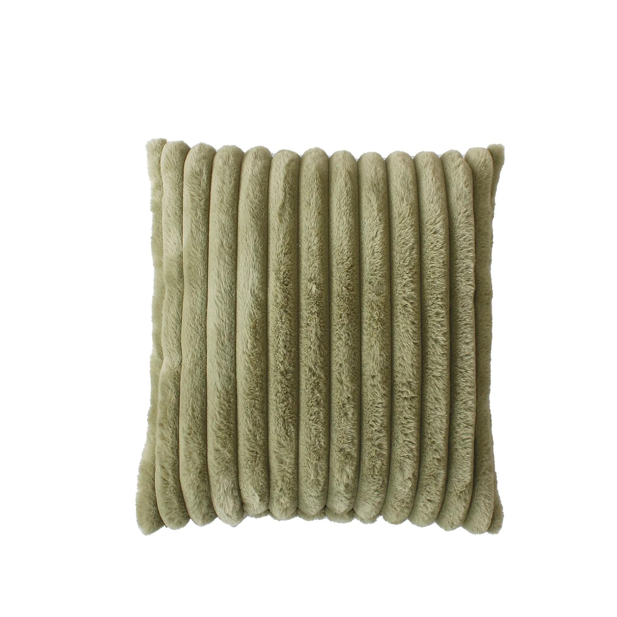 Voir la diapositive 1 : Eden Coussin cottele effet velours design et moderne