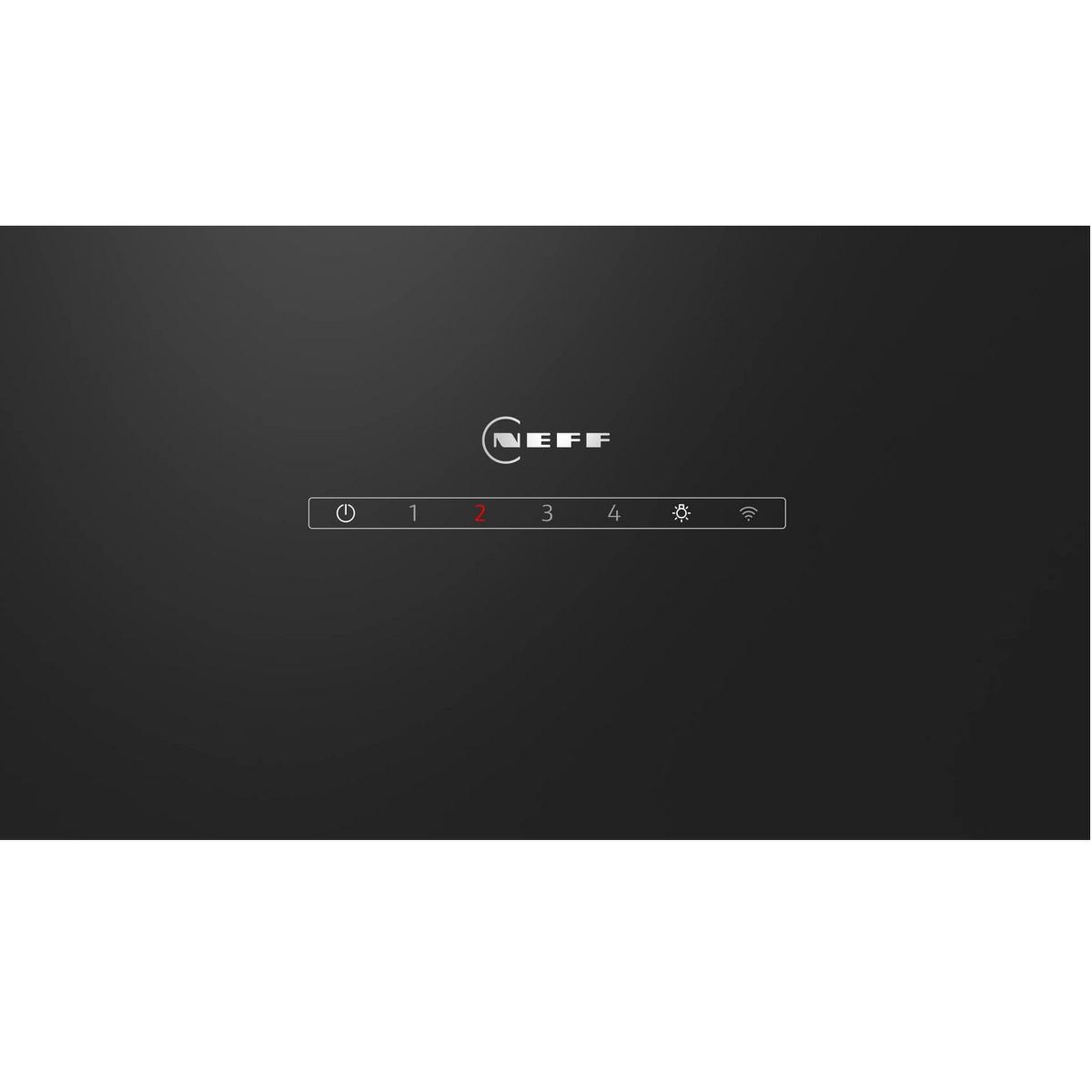 Voir la diapositive 3 : Neff Hotte décorative inclinée 80cm 431m3/h noir - d85ifn1s0