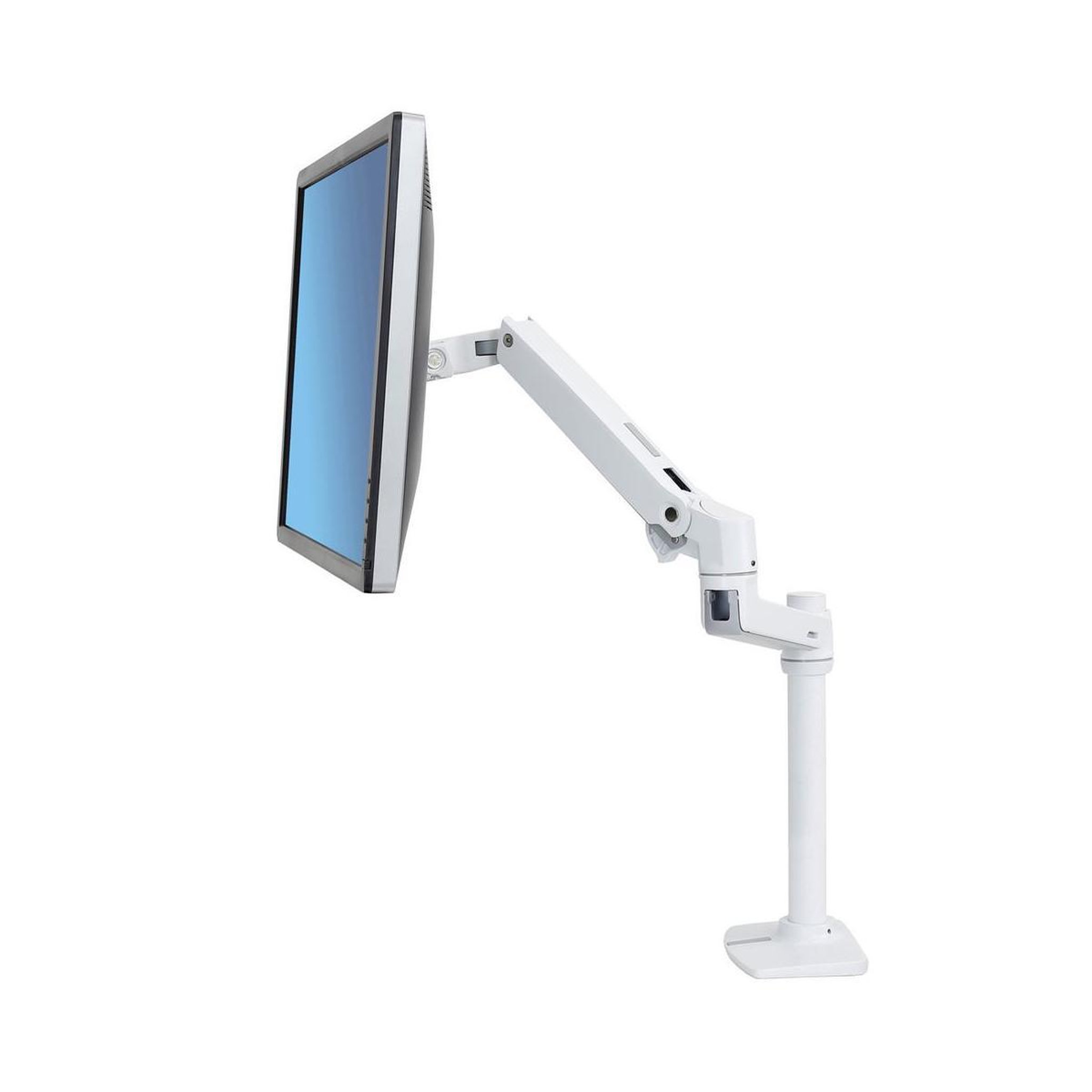 Voir la diapositive 2 : Ergotron Ergotron lx series 45-537-216 support d'écran plat pour bureau 81,3 cm (32 ) blanc