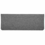 Voir la diapositive 5 : VIDAXL Tapis d'escalier autocollants 15 pcs 65x24,5x3,5 cm Gris