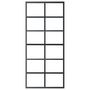 Voir la diapositive 3 : VIDAXL Porte coulissante Verre ESG et aluminium 90x205 cm Noir