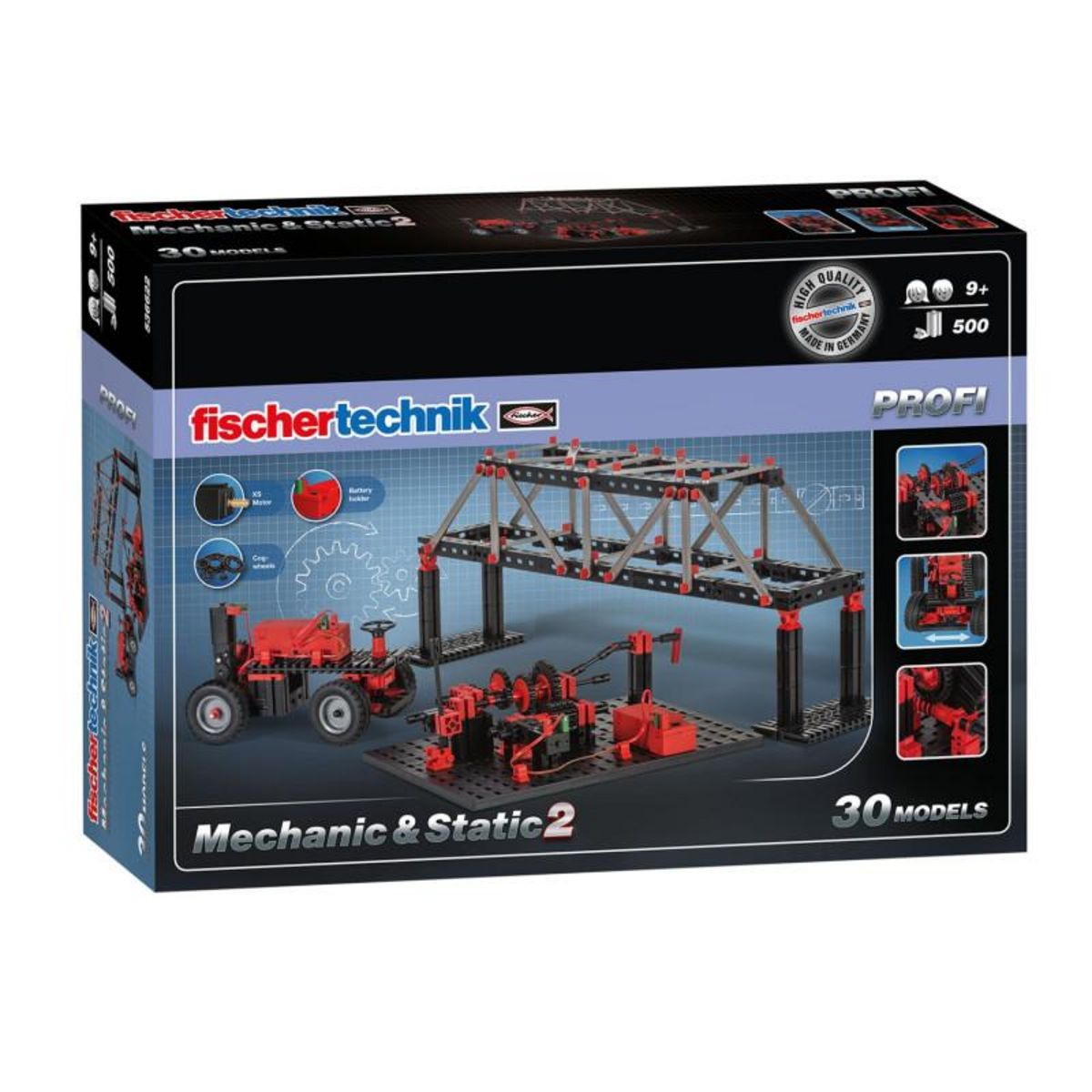 Fischer Fischertechnik Profi-Mechanic & Static, 500dlg.