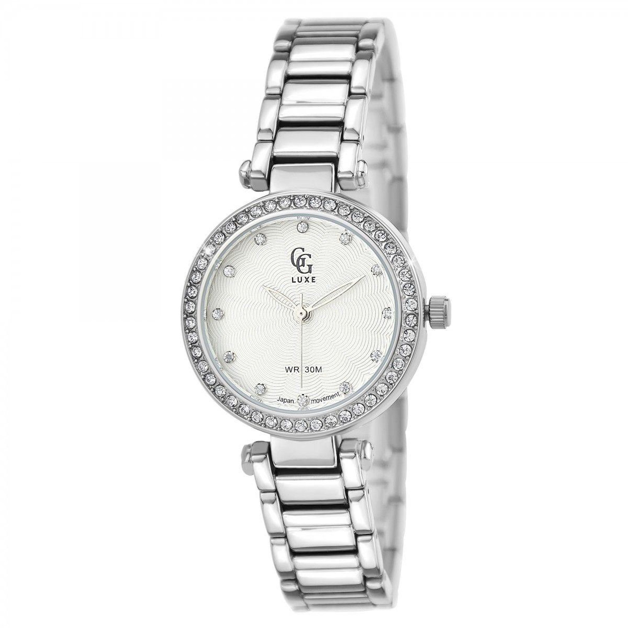 SC CRYSTAL Montre Annaëlle élégante ornée de Cristaux scintillants par SC Crystal