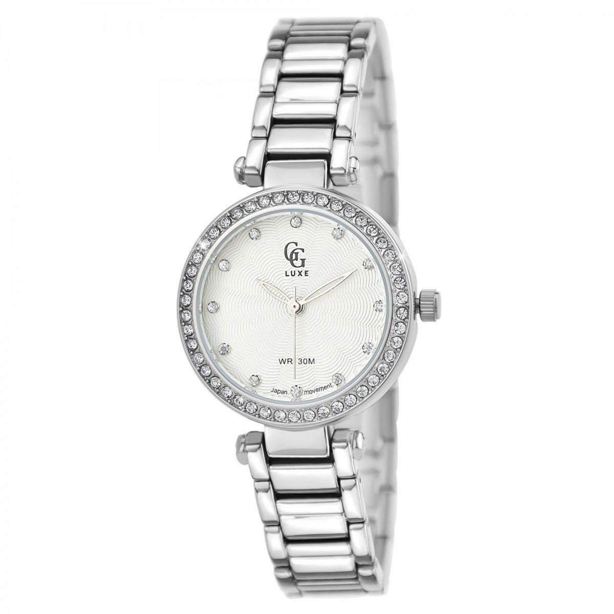 SC CRYSTAL Montre Annaëlle élégante ornée de Cristaux scintillants par SC Crystal