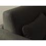 Voir la diapositive 5 : LISA DESIGN Owen - canapé 3 places convertible express couchage quotidien 140 cm matelas 12 cm en tissu bouclette