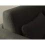 Voir la diapositive 5 : LISA DESIGN Owen - canapé 3 places convertible express couchage quotidien 140 cm matelas 12 cm en tissu bouclette