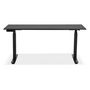 Voir la diapositive 2 : Paris Prix Bureau Design Réglable  Électrique  160cm Noir