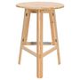 Voir la diapositive 2 : VIDAXL Table de bar pliable 78 cm Bois de sapin