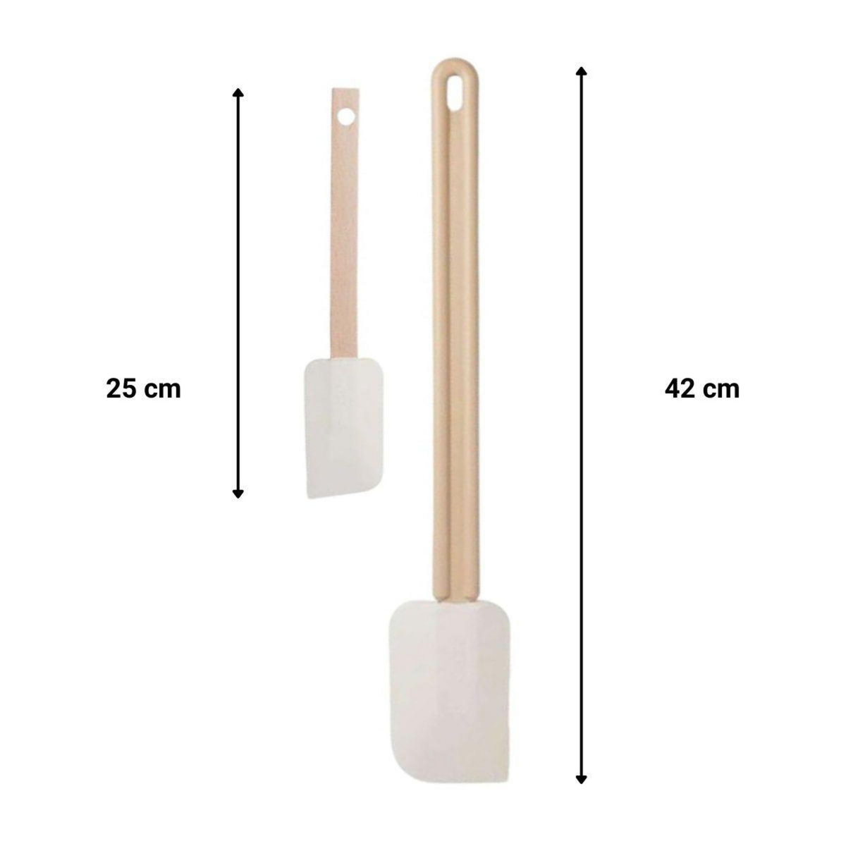 Fackelmann Set de 2 Maryses de pâtisserie et de cuisine 42 et 25 cm Fackelmann