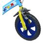 Voir la diapositive 3 : Vélo enfant - Modèle 12'' Spidey et ses amis pour enfant de 85/100 cm avec stabilisateurs - Plaque décorative avant - Porte bidon - 1 frein et roues bâtons