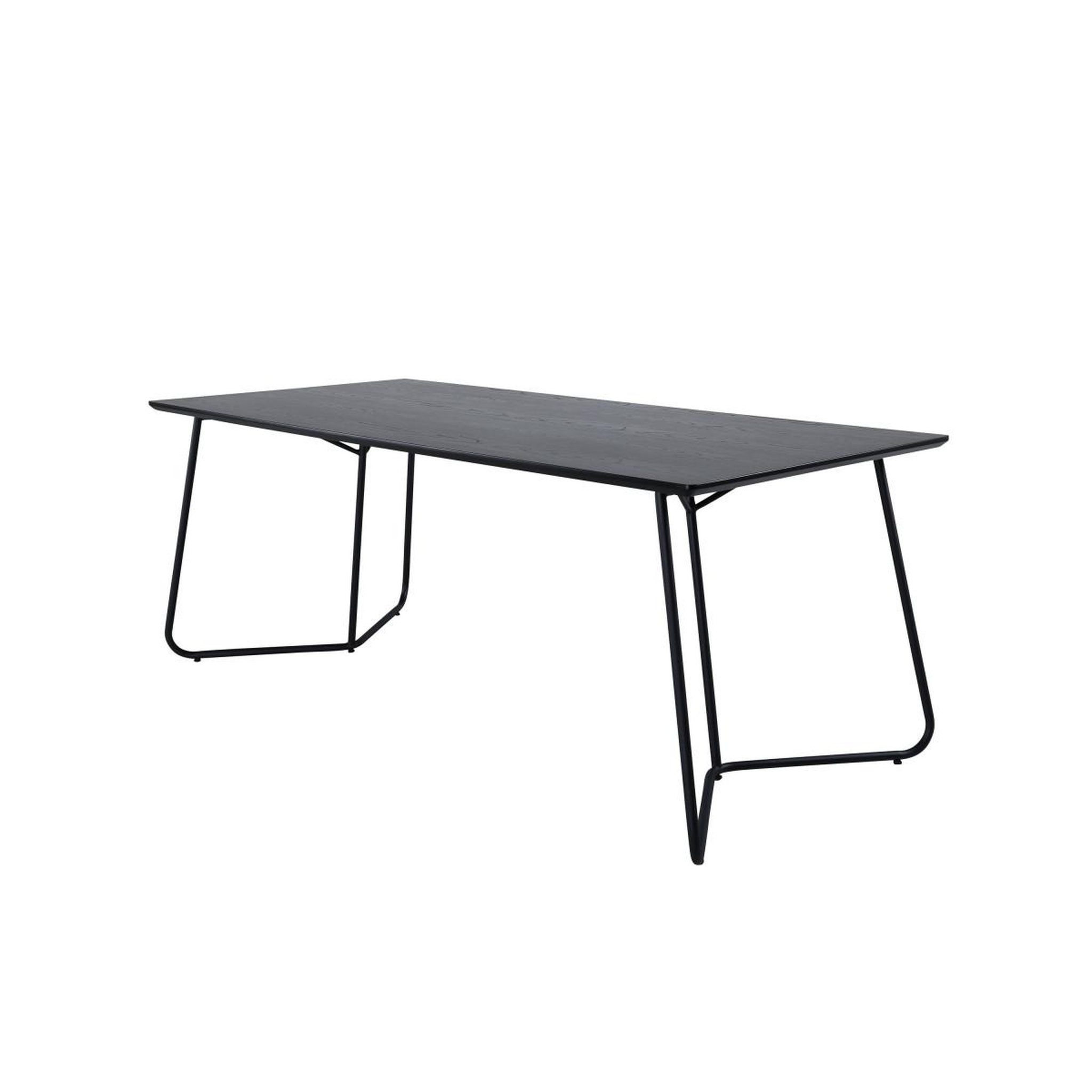 Voir la diapositive 3 : Paris Prix Table à manger design  petra  190cm noir