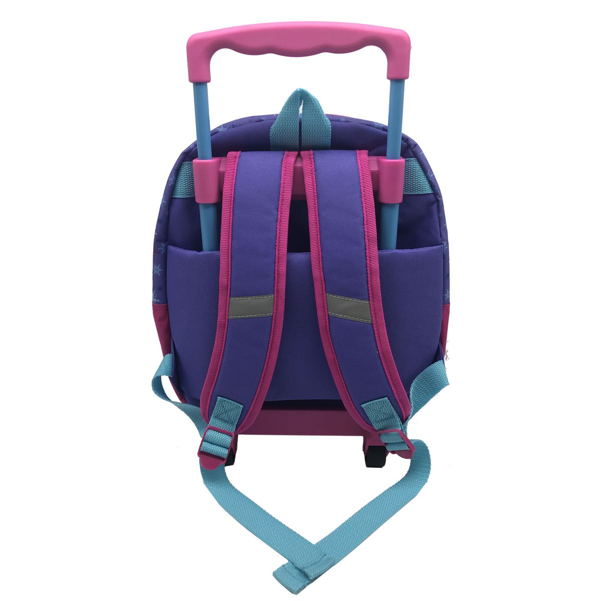  Sac goûter à roulettes 3D 1 compartiment fille Héroines Reine des neiges