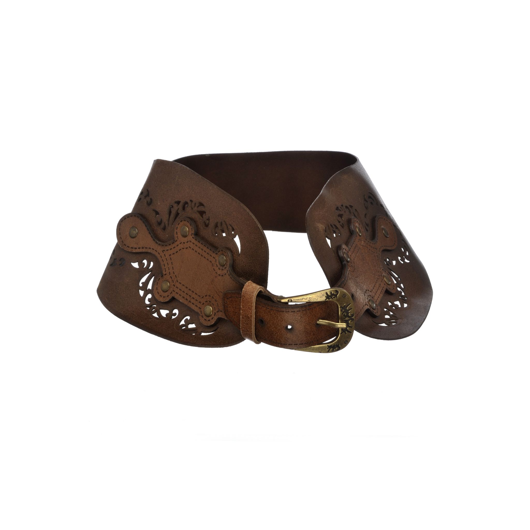 Bottes Renato Nucci En Cuir Marron – Taille 38, Talon 8.5 Cm, Occasion Très Bon état