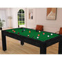 Voir la diapositive 6 : Paris Prix Table de Billard Convertible  Oregon  213cm Noir & Vert