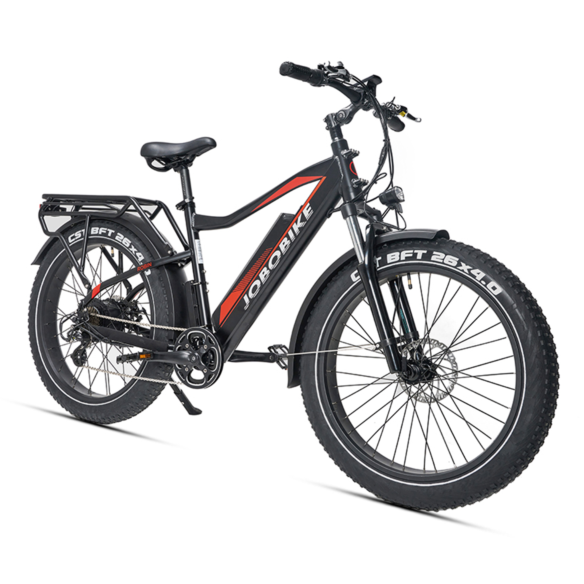 Voir la diapositive 2 : JOBOBIKE Fatbike électrique pour homme jobobike robin
