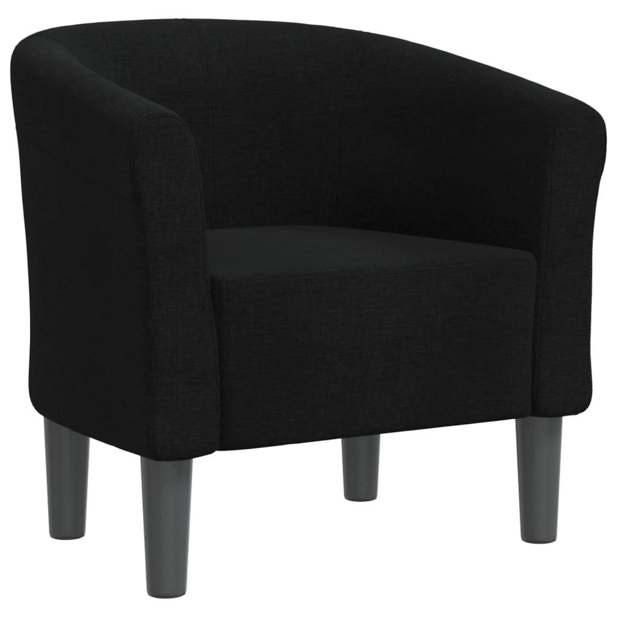 Voir la diapositive 2 : VIDAXL Chaise cabriolet noir tissu